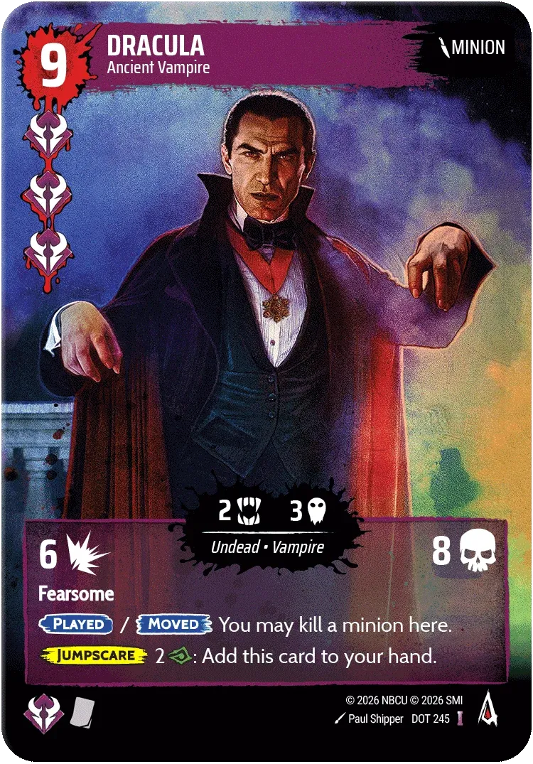Dracula, Borderless printing