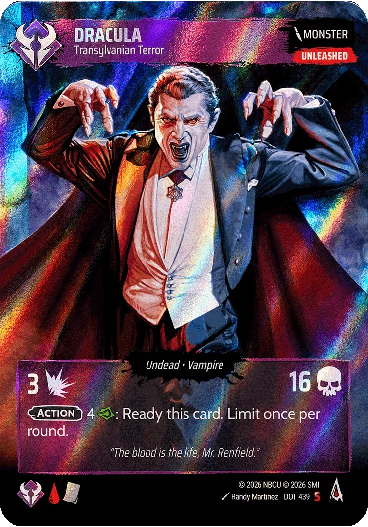 Dracula, Foil printing